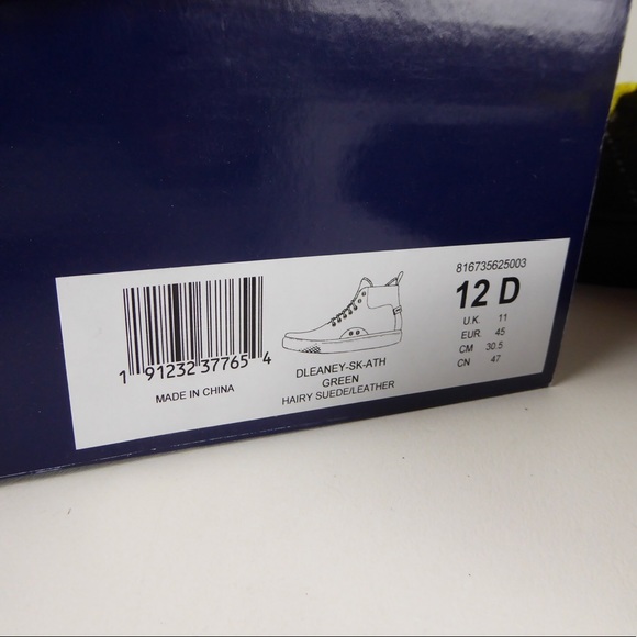 Polo Ralph Lauren Dleaney Suede Sneaker Boots NIB - Picture 8 of 8